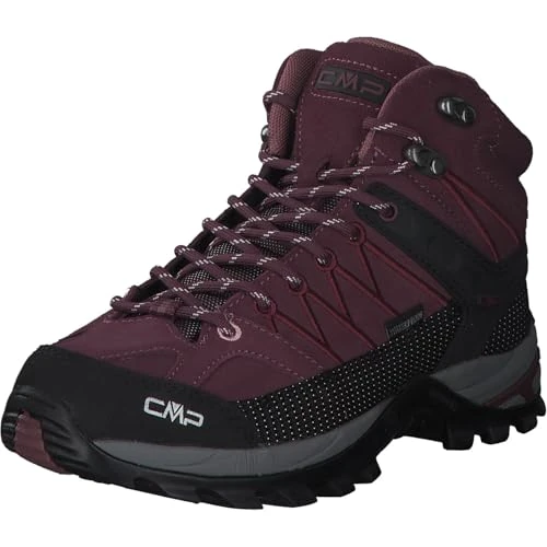 Oferta limitada: CMP Rigel Mid Wmn Trekking Shoes Wp, Zapatos de trekking Mujer, Ciruela, 40 EU de 99.95 EUR a 65.99 EUR (ahorro 34%)