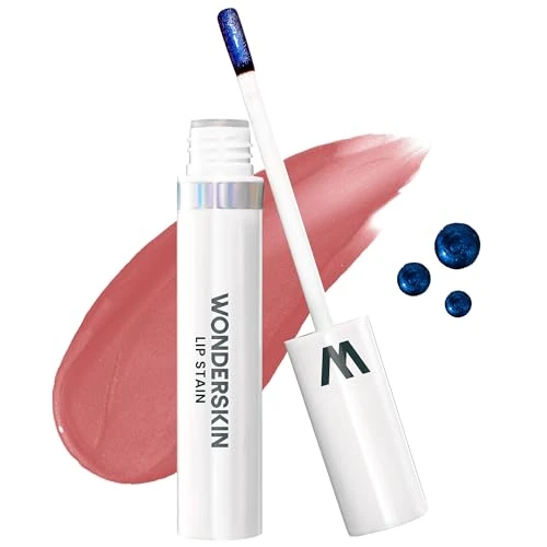 Offerta a tempo: Wonderskin Wonder Blading Lip Stain Peel Off Masque - Tinta Per Labbra Nude A Lunga Durata, Resistente All'Acqua E Al Trasferimento, Finitura Opaca Trucco Peel Off (Whimsical Masque) - 17% da 24.00 € a 20.00 €