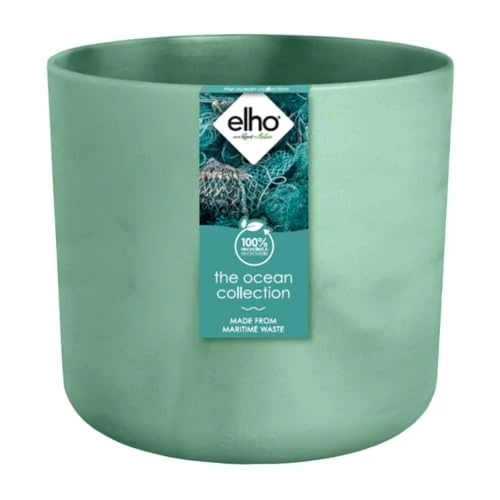 Offerta a tempo: Elho The Ocean Collection Round 14cm Vasi per Piante - Verde Pacifico - 36% da 11.27 € a 7.25 €