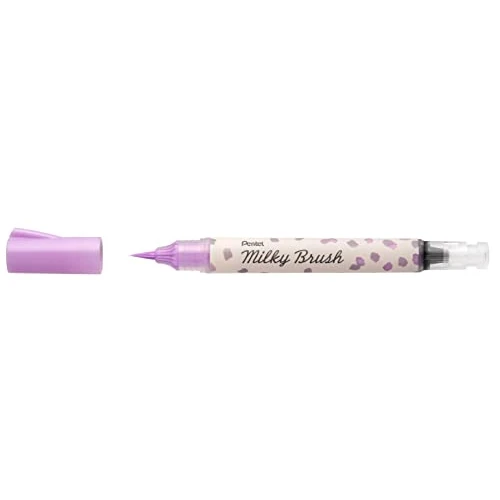 Limited offer: Pentel Milky Brush Pastel Violet from 8.90 EUR to 4.10 EUR (save 54%)