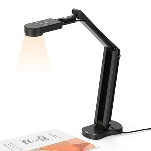 Zeitlich begrenztes Angebot: Kitchbai 4K Ultra High Definition 8MP USB-Dokumentenkamera - Mac OS, Windows, Chromebook, Zoom, Microsoft Teams, OBS für Live-Demo, Webkonferenzen, Fernunterricht von 63.00 € auf 63.00 € (0.00% Rabatt)