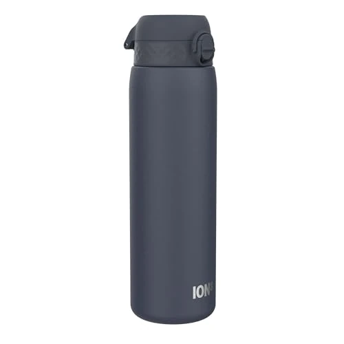 Tijdelijke aanbieding: ION8 1 Liter Lichtgewicht Stalen Waterfles, Zonder Isolatie, Lekvrij, Makkelijk te Openen, Veilige Vergrendeling, Draaghendel, Vaatwasserbestendig, Duurzame, 1200ml (40oz), Asmarine van 22.05 EUR naar 12.79 EUR (korting 42%)