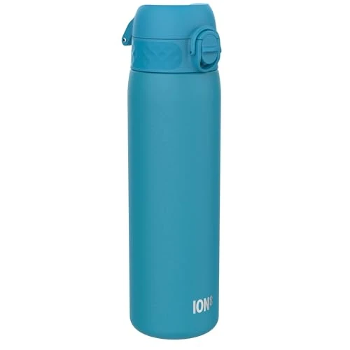 Oferta ograniczona: Ion8 Butelka na Wodę ze Stali, 600 ml/20 oz, Szczelna, Łatwe Otwieranie, Bezpieczny Zamek, Można Myć w Zmywarce, Higieniczne Pokrycie, Pasuje do Uchwytów, Składany Uchwyt, Metalowa Butelka z 62.99 EUR na 62.99 EUR (znizka 0%)