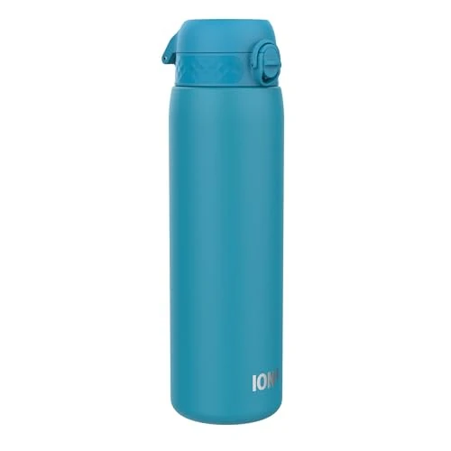 Limited offer: ION8 Vacuum Insulated Stainless Steel 1 Litre Water Bottle, 920 ml/31 oz, Leak Proof, Easy to Open, Secure Lock, Dishwasher Safe, Carry Handle, Scratch Resistant, Ideal for Sports and Yoga, Blue from 28.99 EUR to 28.99 EUR (save 0%)