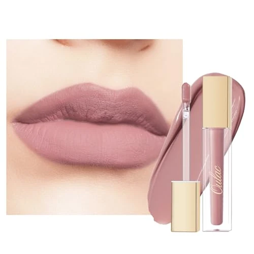 Offre limitée : OULAC Encre à Lèvres Liquide Mate, Pinky Nu Rosé Rouge à lèvres Longue Tenue, Fini Mat, Couleur Intense Lip Tint, Infusée en vitamine E, No Transfert,Végétalien, 4,5ml (M16) Dreamy Kiss de 5.48 € à 5.21 € (5% de remise)