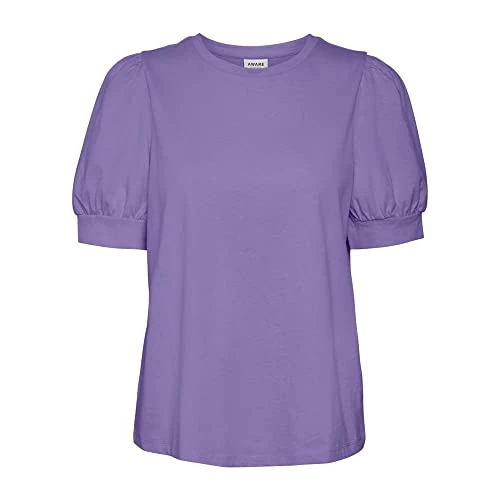 Oferta limitada: Vero Moda Vmkerry 2/4 O-Neck Top VMA Noos, Camiseta para Mujer, Morado Cachemira, XL de 16.99 € a 15.99 € (ahorro 6%)