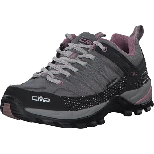 Offerta a tempo: CMP Rigel Low Wmn Trekking Shoe Wp, Scarpe da trekking Donna, Cemento-Fard, 39 EU - 30% da 89.95 € a 62.97 €
