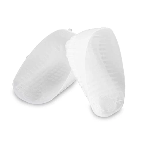 Offre limitée : Tuli's Talonnettes Gel Sport - Semelles Chaussures d'Athlétisme - Multicouche Absorption Chocs - Soulagement Douleurs Tibia & Talon - Soutien Fascia Plantaire & Tendon d'Achille - 15x9x0.1cm, Large de 14.04 EUR à 14.04 EUR (remise 0%)