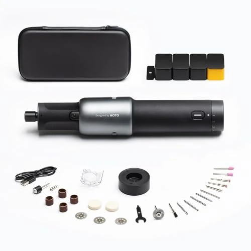 Offre limitée : HOTO Outil Rotatif Multifonction sans Fil 35 en 1, lumière annulaire LED de 34.99 € à 69.99 € (-100.03% de remise)