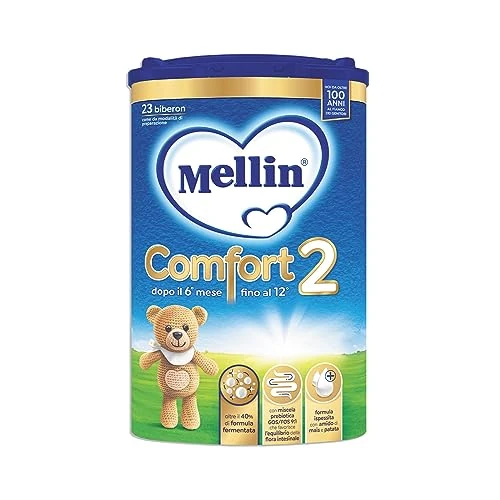 Mellin Comfort 2, volgmelkpoeder voor zuigelingen van 6e maand tot 12e maand, 800 g