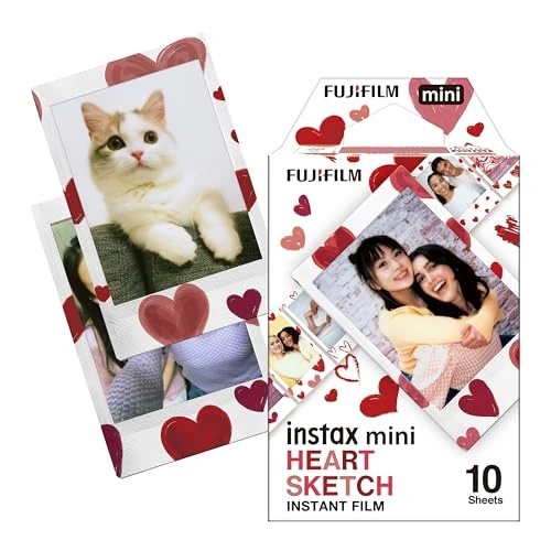 Offre limitée : Fujifilm instax - Film Mini Heart Sketch (10 Vues) de 10.99 € à 10.99 € (0.00% de remise)