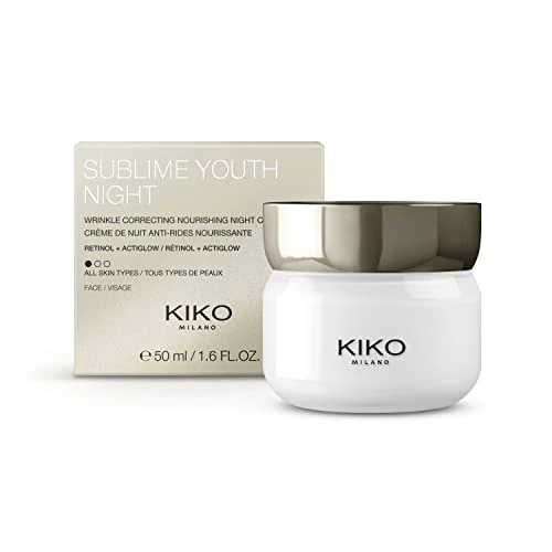 Offre limitée : KIKO Milano Sublime Youth Night | Crème de Nuit Anti-rides Nourrissante au Rétinol de 24.95 € à 24.95 € (0.00% de remise)