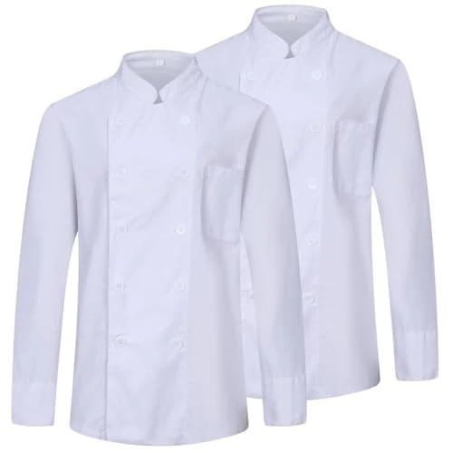 Limited offer: MISEMIYA - Pack 2 Units -Men's Chef Jacket - Men's Chef Jacket - Hospitality Uniform -Ref.842 from 39.99 EUR to 39.99 EUR (save 0%)