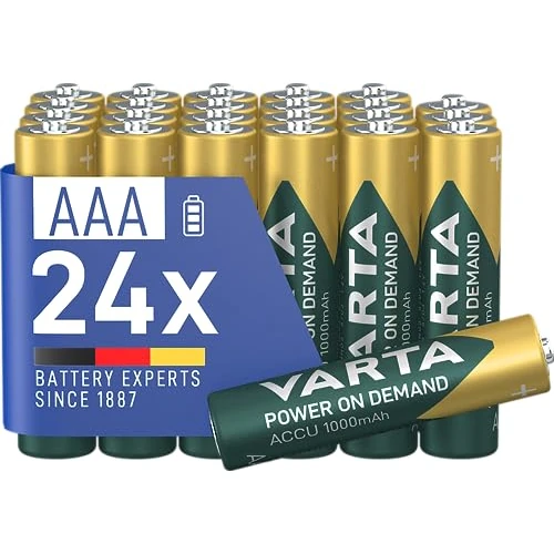 Offerta a tempo: VARTA Pile AAA, ricaricabili — 14% da 59,99 € a 51,57 €