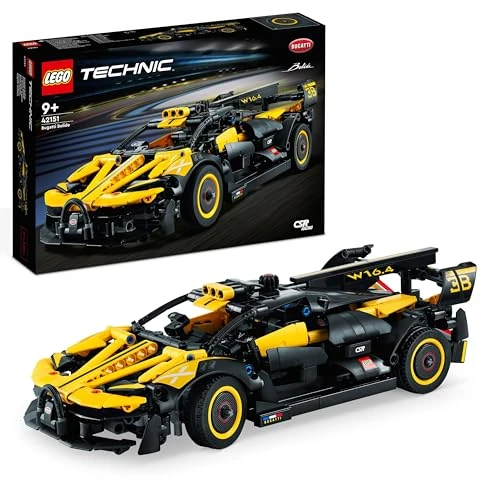 Limited-time offer: LEGO Technic Bugatti Bolide Racing Car Model Building Set, Engineering Toy for 9 Plus Year Old Boys & Girls, Collectible Iconic Sports Vehicle Construction Kit, Birthday Gift for Kids 42151 from 44.99 £ to 33.99 £ (save 24%)