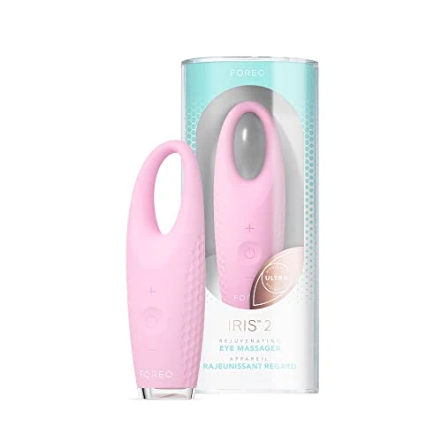 Oferta limitada: FOREO IRIS 2 Masajeador de ojos rejuvenecedor I Para hinchazón y ojeras I Corrector de ojeras I Dispositivo de drenaje linfático I Silicona ultrahigienica I Garantía de 2 años I Pearl Pink de 199.00 € a 99.20 € (ahorro 50%)