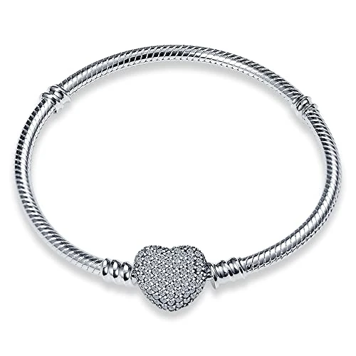 Offerta a tempo: TINSLO Moments-Bracciale Donna Argento 925 Braccialetto Snake Bracciali Gioielli Regalo Natale Compleanno Festa Della Mamma per Moglie Amiche Amica - 20% da 20.99 € a 16.71 €