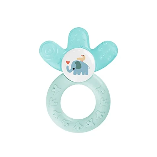 Offerta a tempo: MAM Cooler, massaggiagengive per bambini favorisce il senso visivo e le capacità motorie, l'impugnatura con refrigeratore ad acqua raggiunge anche i molari, a partire dai 4 mesi in su, turchese - 4% da 9.39 € a 8.99 €