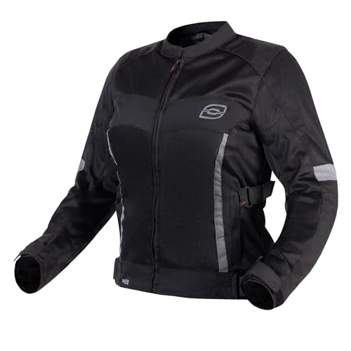 Oferta limitada: OZONE MOTO Dart Lady Chaqueta de Moto Mujer | Textil | Protectores de Codos y Hombros | Paneles de Ventilación de Malla | Elementos Reflectantes de 89.95 EUR a 89.95 EUR (ahorro 0%)