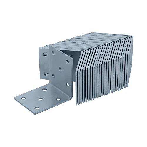 Tijdelijke aanbieding: HELPMATE – Geperforeerde hoekprofiel 50x50x40 mm – 24 stuks – verzinkt van 12.89 € naar 12.89 € (0.00% korting)