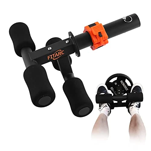 Zeitlich begrenztes Angebot: Fitarc Tib Bar, Tibialis Trainer, Knees Over Toes (5cm Hantelscheiben), Schienbeintrainer für Krafttraining und Beintraining die Stärkung der Waden / Schienbeine / Knöchel von 39.99 € auf 39.99 € (0.00% Rabatt)