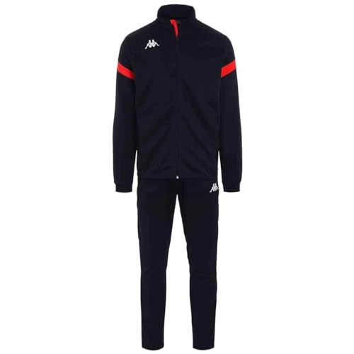 Offerta a tempo: Kappa Dalcito Tuta da ginnastica, Blu / Rosso, 3XL Unisex - Adulto - 19% da 40.99 € a 33.19 €