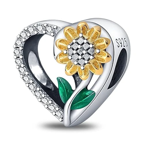 Offre limitée : TINSLO Charme Perles en argent sterling 925 pour bracelet et collier Pandora Compatible avec bracelets européens pour femmes et filles de 15.99 € à 6.99 € (56% de remise)