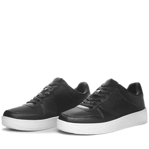 Kappa Logo Maserta, Zapatillas deportivas Unisex adulto, Multicolor (A00 Black - White), 41 EU
