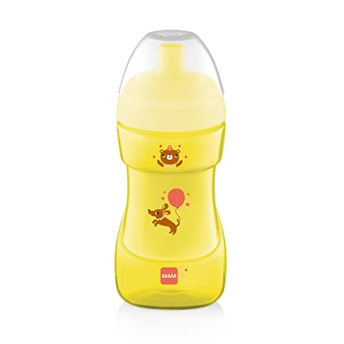 Zeitlich begrenztes Angebot: MAM Sports Cup Trinkbecher 330 ml, auslaufsicher, 12+ Monate, Hund von 9.99 € auf 9.99 € (0.00% Rabatt)