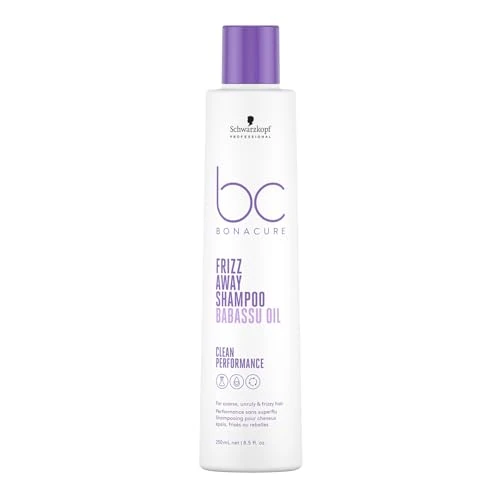 Offerta a tempo: Schwarzkopf Professional Bonacure Frizz Away Shampoo - Shampoo per Capelli Crespi - Effetto Liscio Duraturo 250 ml - 0.00% da 10.90 € a 10.90 €