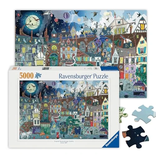 Ravensburger Puzzle 17399 Die Fantastische Straße - 5000 Teile Puzzle für Erwachsene und Kinder ab 14 Jahren