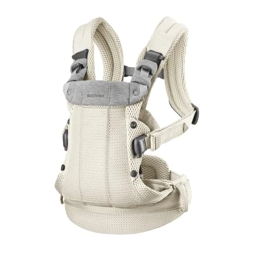Offerta a tempo: BabyBjörn Marsupio Harmony Mesh 3D, Crema - 21% da 244.90 € a 194.45 €