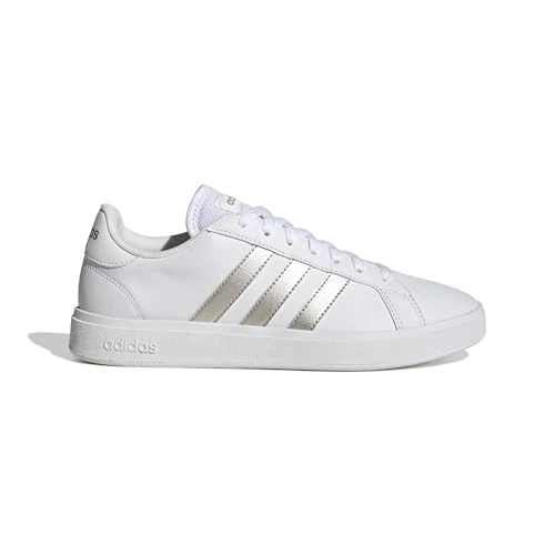 Oferta limitada: adidas Grand Td Lifestyle Court Casual Shoes, Zapatillas Mujer, Cloud White Platinum Cloud White, 40 2/3 EU de 55.00 EUR a 35.99 EUR (ahorro 35%)