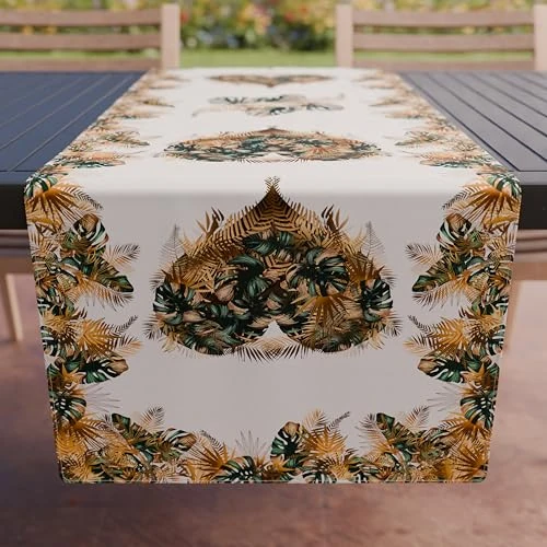Zeitlich begrenztes Angebot: PETTI Artigiani Italiani - Zubehör für Küchentextilien, eleganter Tischläufer, 40 x 140 cm aus Mikrofaser, Tischdecke mit Digitaldruck Tropical 04, 100 % Made in Italy von 13.39 € auf 13.39 € (0.00% Rabatt)