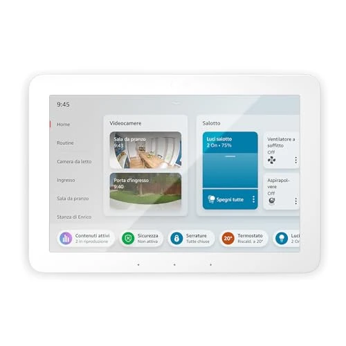 Offre limitee: Echo Hub (Nouvelle génération) | Écran de contrôle de la maison connectée 8", avec Alexa | Compatible avec des milliers d'appareils de 199.99 EUR a 109.99 EUR (economie 45%)