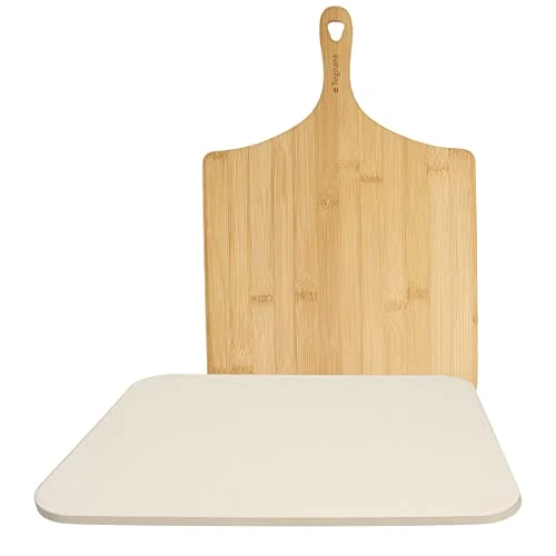 Offerta a tempo: Tognana, Set Pizza Stone, 3 Pezzi, 38 cm x 30 cm x 1 cm, Crema - 20% da 24.99 € a 19.90 €