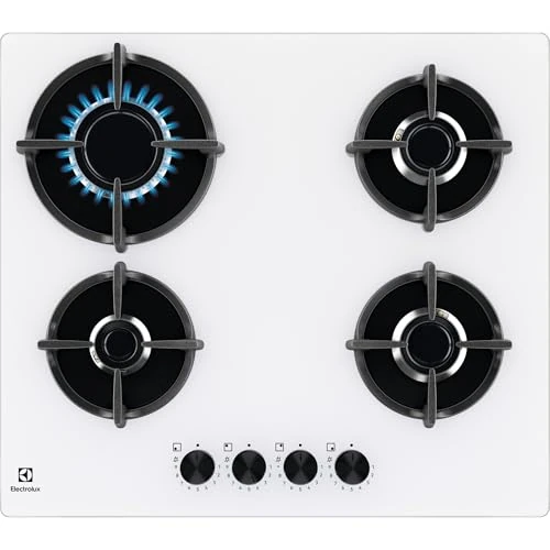 EGG64272W 4-Burner Gas Hob 60 cm White Glass