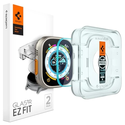 Offerta a tempo: Spigen EZ Fit Vetro [2 Pezzi] per Apple Watch Ultra 4 49mm - 0.00% da 18.99 € a 18.99 €