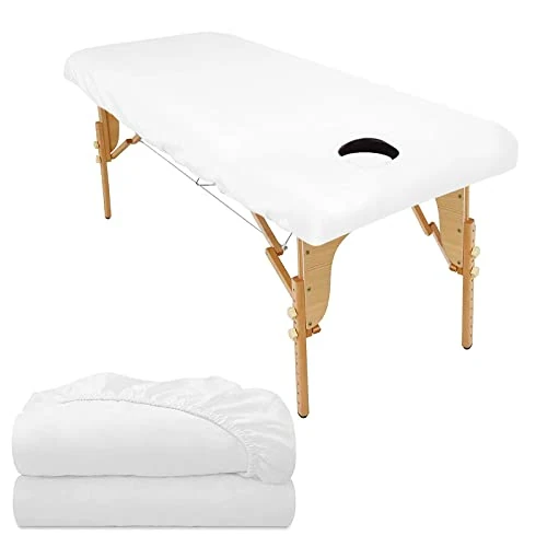 Tijdelijke aanbieding: Tvvcalk spanhoes voor massagestoelen met gat, waterafstotend en oliebestendig PU-hoes, hyperelastisch overtrek voor massagestoel van 34.99 € naar 34.99 € (0.00% korting)