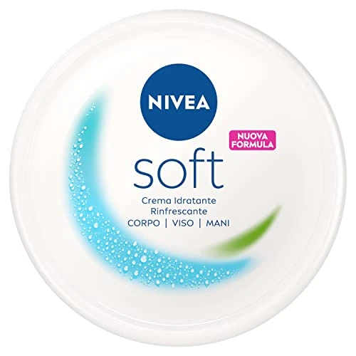 Limitiertes Angebot: NIVEA Soft Mehrzweckcreme, 1 x 300 ml, feuchtigkeitsspendende und erfrischende Creme, für Gesicht, Körper und Hände, schnell einziehend, angereichert mit Vitamin E und Jojobaöl von 15.19 EUR auf 9.80 EUR (Spare 35%)