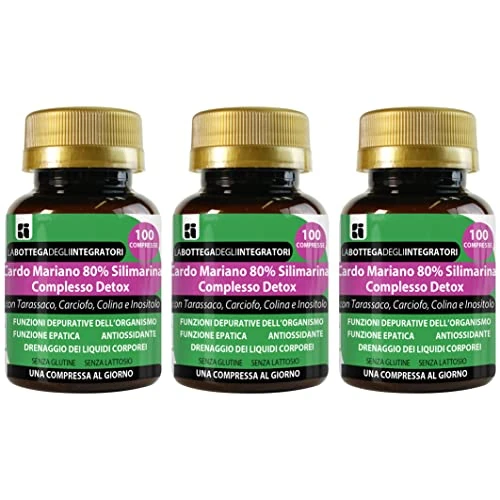 Oferta limitada: Complejo Desintoxicante de Cardo Mariano con 80% de Silimarina 300 Comprimidos, 1 al día| con Diente de León, Alcachofa, Colina e Inositol | Sin Gluten | Limpiador Hepático de 47.90 € a 47.90 € (ahorro 0.00%)
