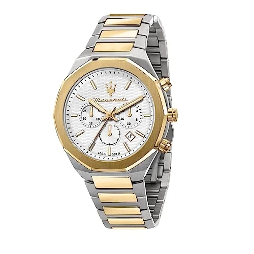 Maserati Stile Reloj Hombre, Cronógrafo, De Cuarzo - 45 mm