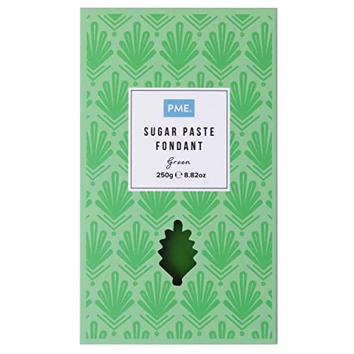 PME Pâte à sucre fondante - Vert 250g