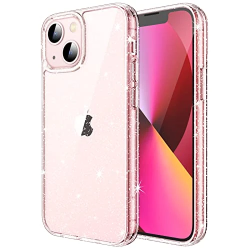 Limited-time offer: JETech Glitter Case for iPhone 13, Clear from 10.99 £ to 10.99 £ (save 0.00%)
