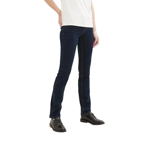 Oferta limitada: TOM TAILOR 202212 Alexa Straight Vaqueros para Mujer, Azul (10115 - Clean Rinsed Blue Denim), 26W / 34L de 49.99 € a 41.04 € (ahorro 18%)