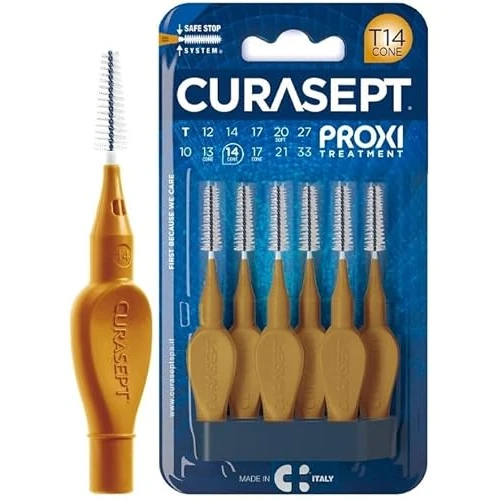 Curasept Proxi - Treatment T14 Cone Scovolino Interdentale, 6 Scovolini