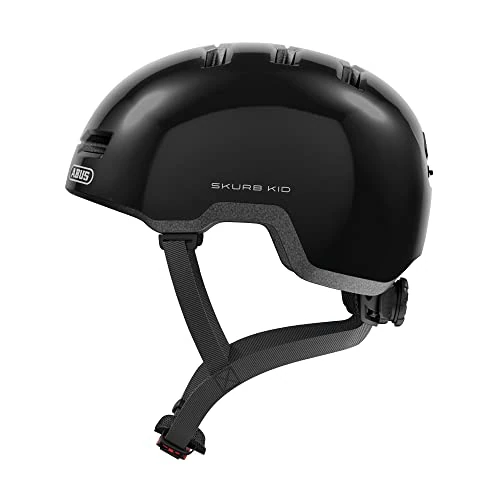 Offerta a tempo: ABUS Casco per bambini Skurb Kid - robusto casco da bici in look skater con spazio per il codino e una varietà di disegni - per ragazze e ragazzi - 24% da 59.95 € a 45.79 €