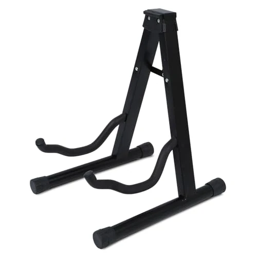 Tijdelijke aanbieding: Keplin Gitaarstandaard A frame, opvouwbaar, universeel geschikt voor alle akoestische gitaren, elektrisch, basgitaar, standaard A (gitaarstandaard). van 20.19 € naar 20.19 € (0.00% korting)