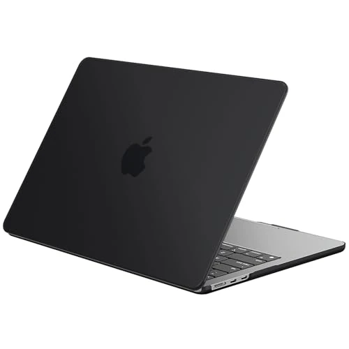 Offre limitée : EooCoo Coque pour MacBook Air 13 Pouces M5 M4 M3 M2 2026-2022 Mat Noir de 19.99 € à 15.99 € (20% de remise)