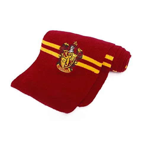 Offerta a tempo: Ciao- Sciarpa Harry Potter Gryffindor Originale con Stemma Ricamato Accessori, Colore Rosso, Giallo, Taglia Unica, 20197 - 0.00% da 18.92 € a 18.92 €